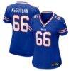Connor McGovern Buffalo Bills Nike Women's Game Player Jersey - - Front View