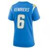 Eric Kendricks Los Angeles Chargers Nike Women's Game Player Jersey - - Detail View