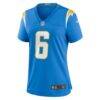 Eric Kendricks Los Angeles Chargers Nike Women's Game Player Jersey - - Side View