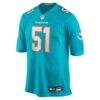 David Long Jr. Miami Dolphins Nike Game Jersey - - Side View