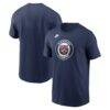 Detroit Tigers Nike Cooperstown Collection T-Shirt - Navy - Front View