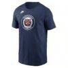 Detroit Tigers Nike Cooperstown Collection T-Shirt - Navy - Side View