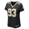 Nathan Shepherd New Orleans Saints Nike Women's Game Jersey - Black - Side View