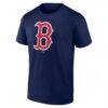 Boston Red Sox Fashion7 #1 Dad Name & Number T-Shirt - Navy - Side View