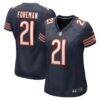D'Onta Foreman Chicago Bears Nike Women's Game Jersey - Navy - Front View
