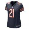 D'Onta Foreman Chicago Bears Nike Women's Game Jersey - Navy - Side View