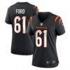 Cody Ford Cincinnati Bengals Nike Women's Game Jersey - Black - Front View