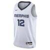 Ja Morant Memphis Grizzlies Nike Youth Swingman Jersey - White - Side View