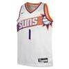 Devin Booker Phoenix Suns Nike Youth Swingman Jersey - White - Side View