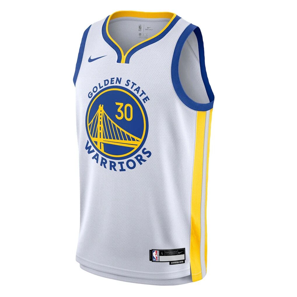 Stephen Curry Golden State Warriors Nike Youth Swingman Jersey – Association Edition