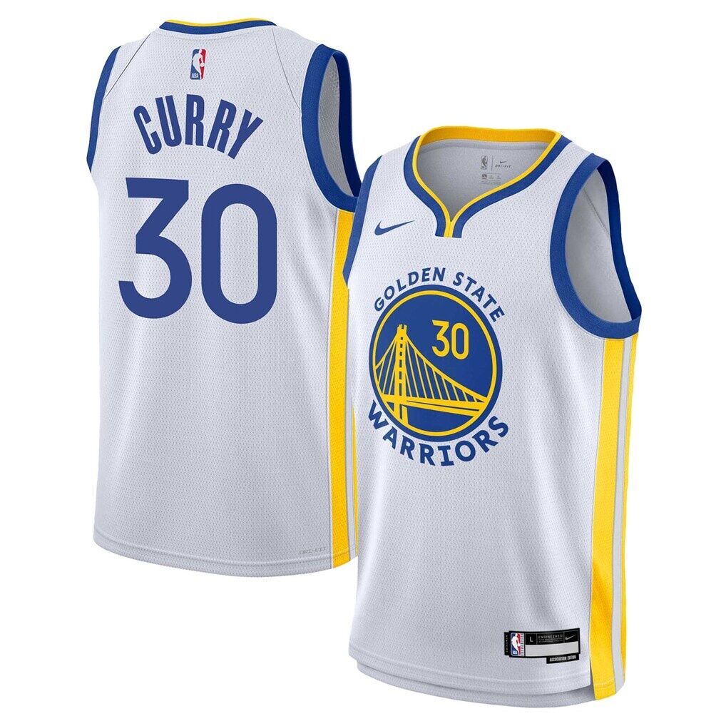 Stephen Curry Golden State Warriors Nike Youth Swingman Jersey – Association Edition
