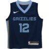 Ja Morant Memphis Grizzlies Nike Preschool Swingman Player Jersey - Navy - Side View