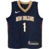 Zion Williamson New Orleans Pelicans Nike Infant Swingman Player Jersey - Navy - Side View
