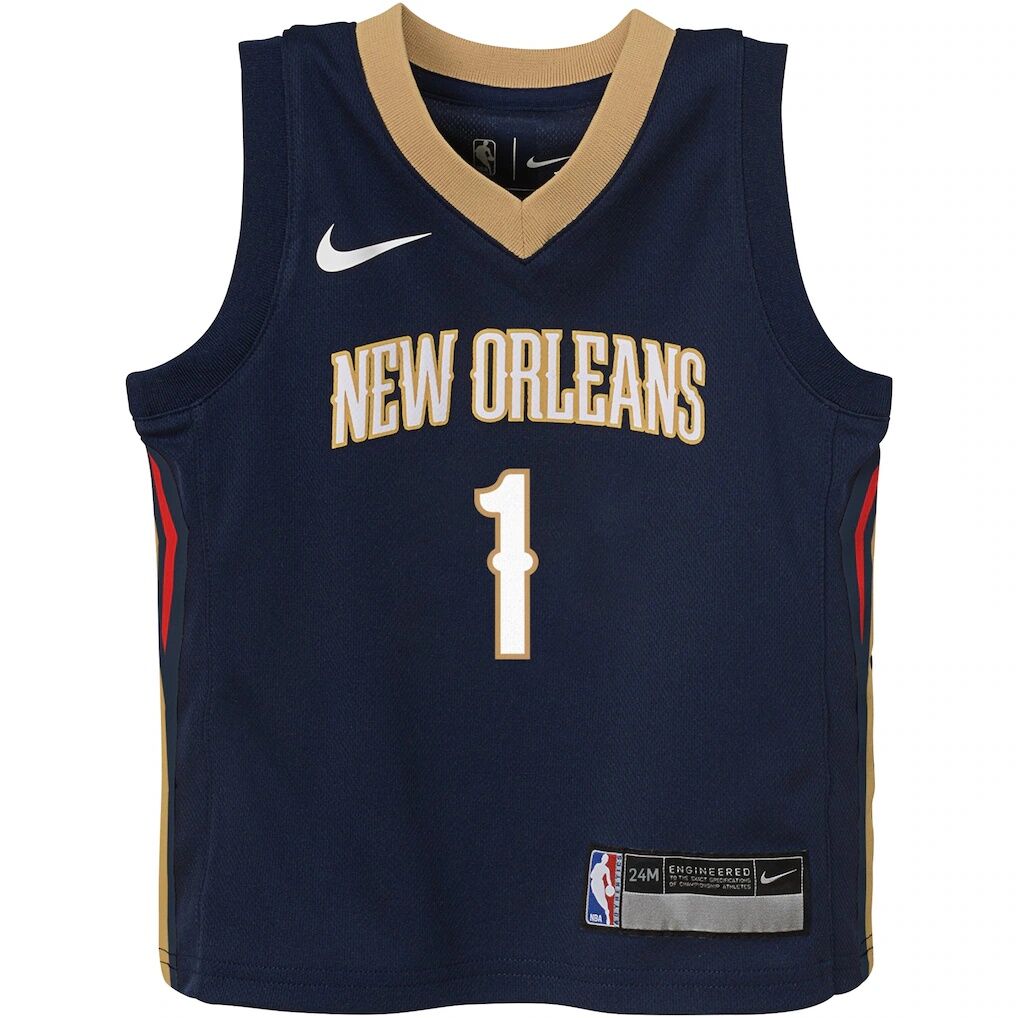 Zion Williamson New Orleans Pelicans Nike Infant Swingman Player Jersey - Icon Edition