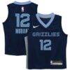 Ja Morant Memphis Grizzlies Nike Toddler Swingman Player Jersey - Navy - Front View