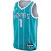 LaMelo Ball Charlotte Hornets Nike Youth Swingman Jersey - Teal - Side View