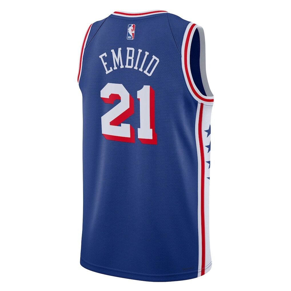 Joel Embiid Philadelphia 76ers Nike Youth Swingman Jersey - Icon Edition - Royal