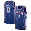 Tyrese Maxey Philadelphia 76ers Nike Youth Swingman Jersey - Icon Edition - - Front View