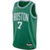 Jaylen Brown Boston Celtics Nike Youth Swingman Jersey - Icon Edition - - Back View
