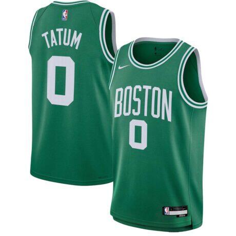 Jayson Tatum Boston Celtics Nike Youth Swingman Jersey - Icon Edition - - Front View