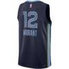 Ja Morant Memphis Grizzlies Nike Youth Swingman Jersey - Navy - Detail View