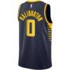 Tyrese Haliburton Indiana Pacers Nike Youth Swingman Jersey - Navy - Detail View