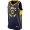 Tyrese Haliburton Indiana Pacers Nike Youth Swingman Jersey - Navy - Side View