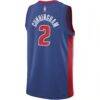 Cade Cunningham Detroit Pistons Nike Youth Swingman Jersey - Blue - Detail View
