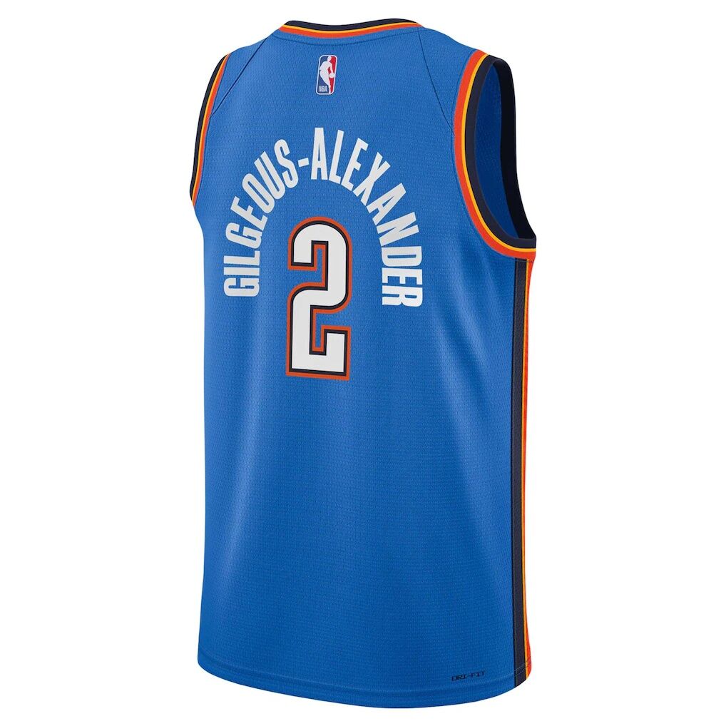 Shai Gilgeous-Alexander Oklahoma City Thunder Nike Youth Swingman Jersey - Icon Edition