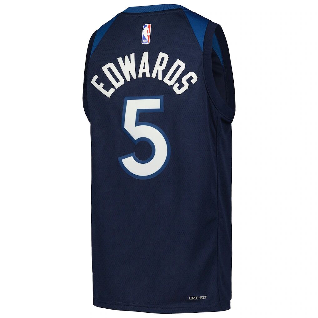 Anthony Edwards Minnesota Timberwolves Nike Youth Swingman Jersey - Icon Edition