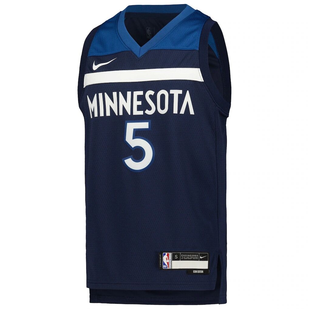 Anthony Edwards Minnesota Timberwolves Nike Youth Swingman Jersey - Icon Edition