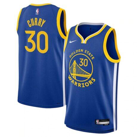 Stephen Curry Golden State Warriors Nike Youth Swingman Jersey - Icon Edition - - Front View