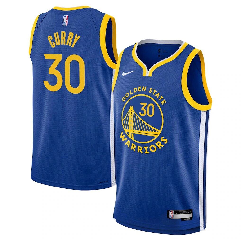 Stephen Curry Golden State Warriors Nike Youth Swingman Jersey – Icon Edition – Royal