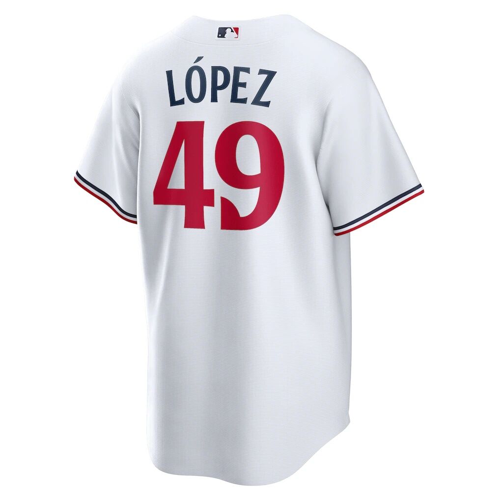 Pablo López Minnesota Twins Nike Home  Replica Player Jersey