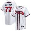 Joe Jiménez Atlanta Braves Nike Home Replica Player Jersey - White - Front View