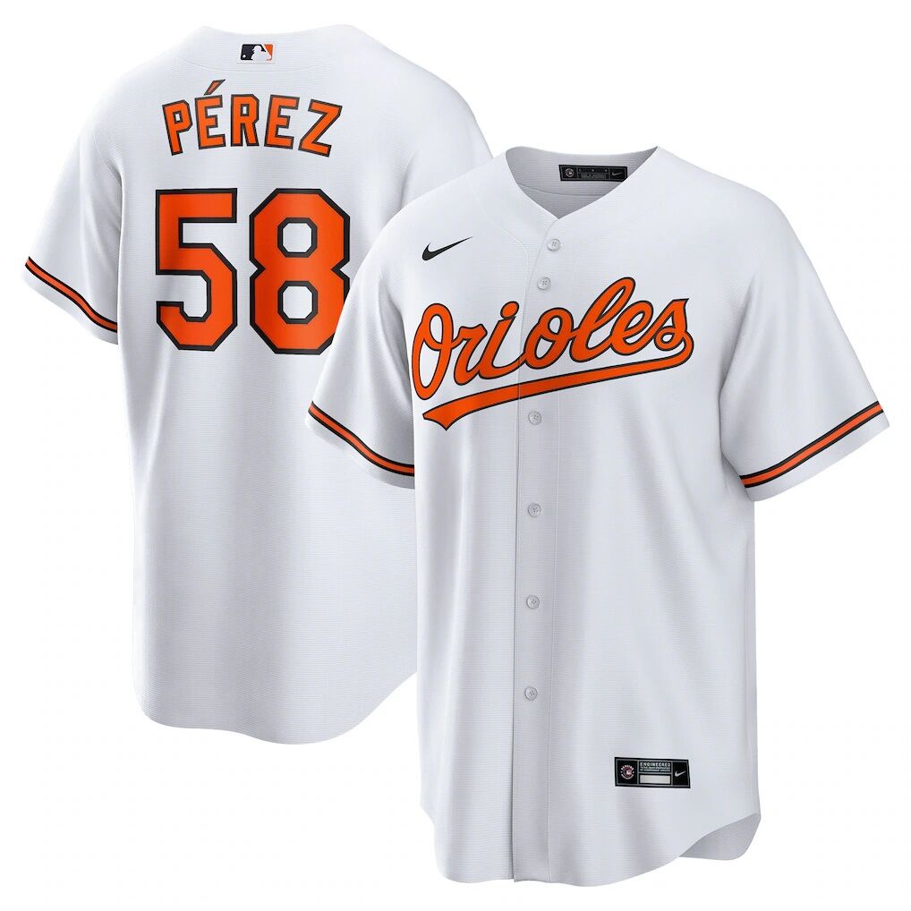 Cionel Pérez Baltimore Orioles Nike Home  Replica Player Jersey