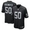 Jacob Bobenmoyer Las Vegas Raiders Nike Game Player Jersey - Black - Front View