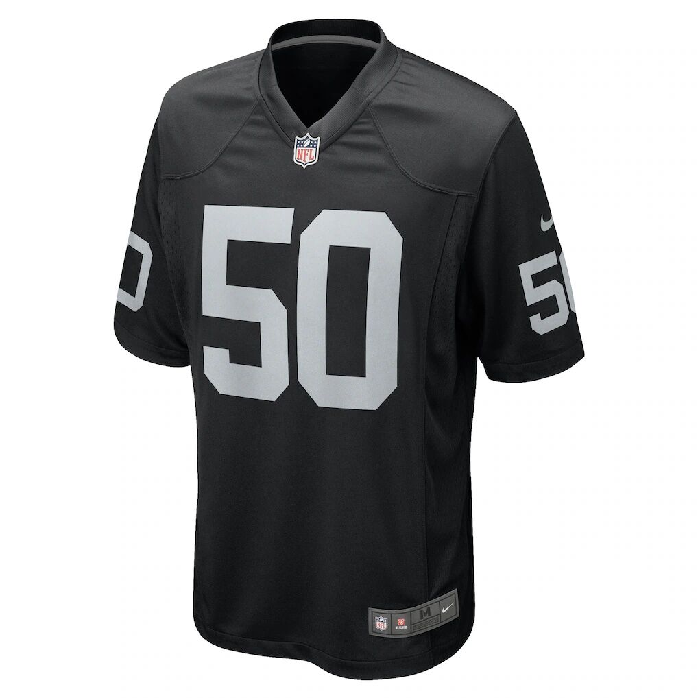 Jacob Bobenmoyer Las Vegas Raiders Nike Game Player Jersey