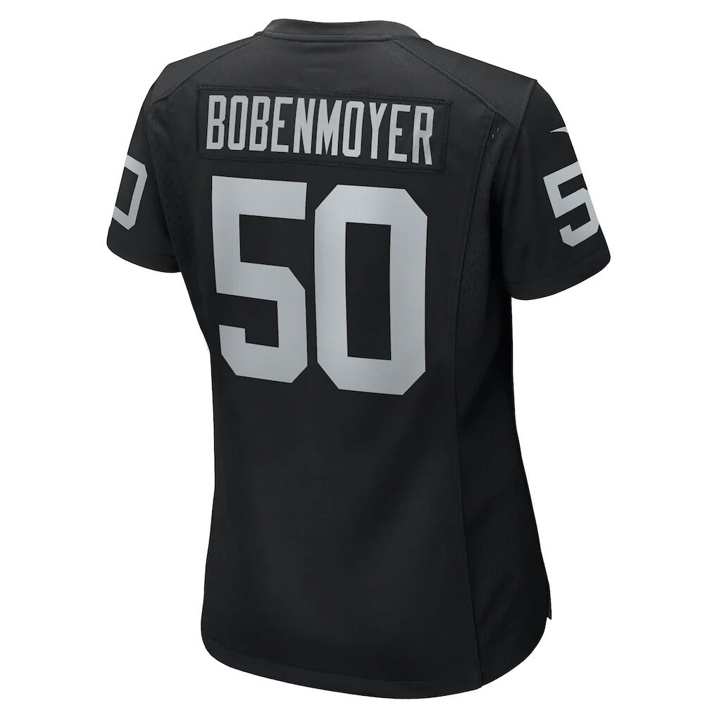 Jacob Bobenmoyer Las Vegas Raiders Nike Women's Game Player Jersey