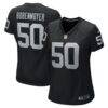 Jacob Bobenmoyer Las Vegas Raiders Nike Women's Game Player Jersey - Black - Front View