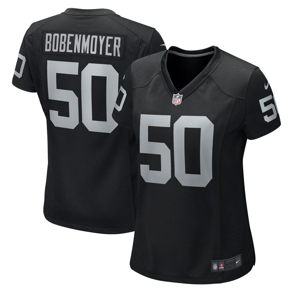 Jacob Bobenmoyer Las Vegas Raiders Nike Women's Game Player Jersey