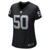 Jacob Bobenmoyer Las Vegas Raiders Nike Women's Game Player Jersey - Black - Side View