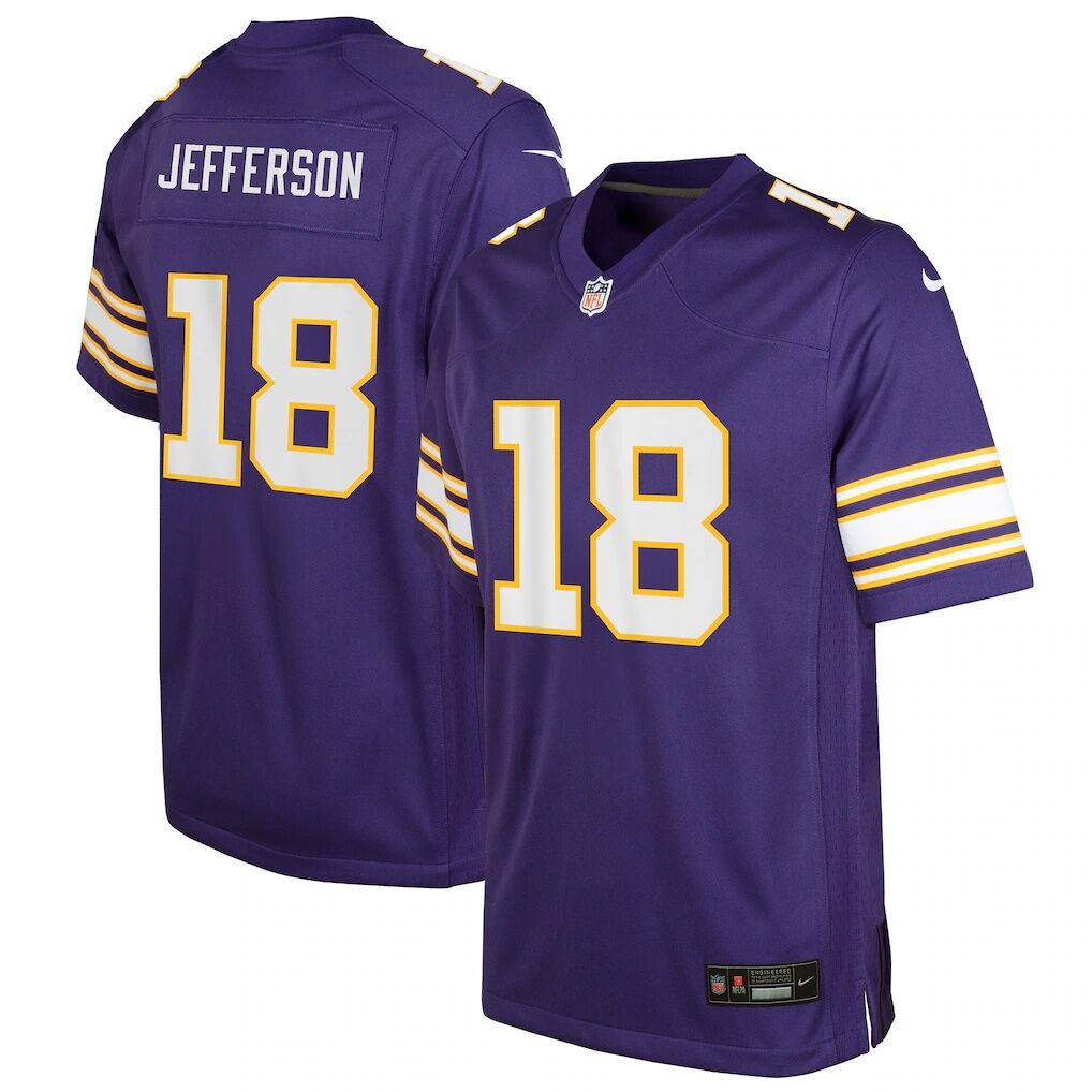 Justin Jefferson Minnesota Vikings Nike Youth Game Jersey