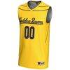 Cal Bears GameDay Greats Unisex NIL Pick-A-Player Lightweight Women's Basketball Jersey - Gold - Side View