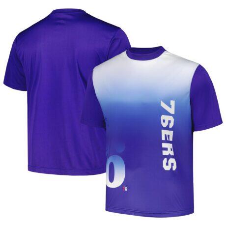Philadelphia 76ers Sublimated T-Shirt - - Front View