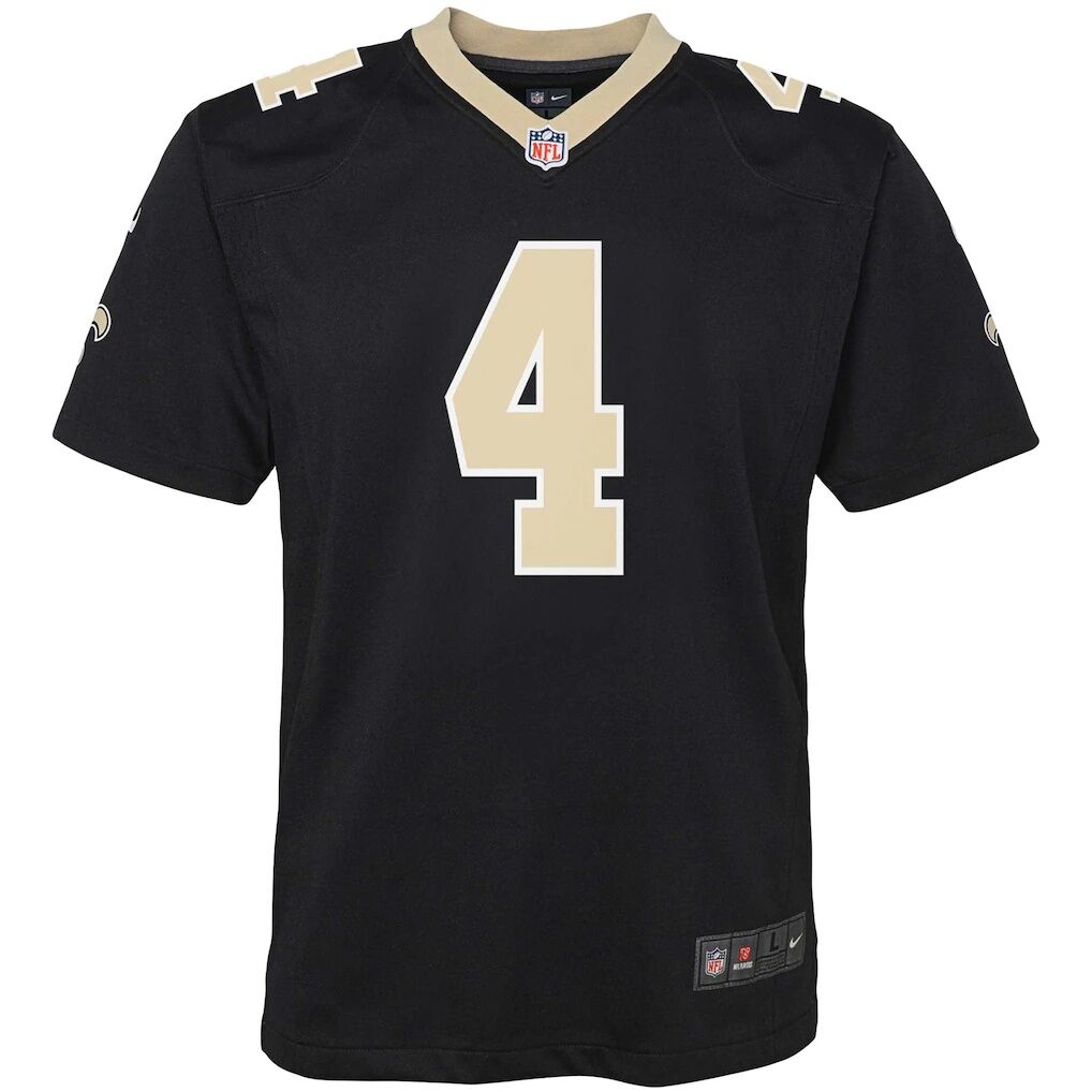 Derek Carr New Orleans Saints Nike Youth Game Jersey