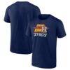 Houston Astros Hometown Throwback Stros T-Shirt - Navy - Front View