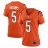 Tee Higgins Cincinnati Bengals Nike Women's Alternate Game Jersey - Orange - Front View