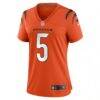Tee Higgins Cincinnati Bengals Nike Women's Alternate Game Jersey - Orange - Side View
