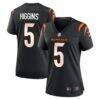 Tee Higgins Cincinnati Bengals Nike Women's Game Player Jersey - Black - Front View